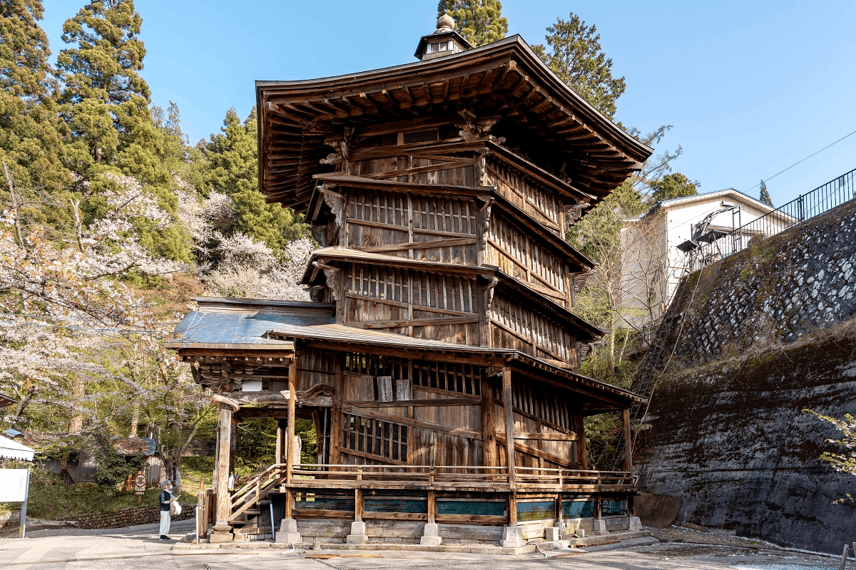 榮螺堂及會津飯盛山